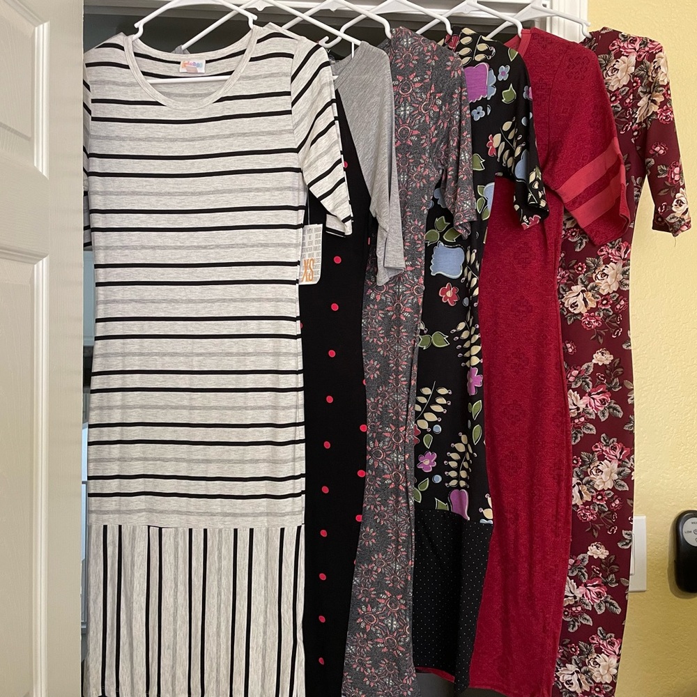 Pencil dresses set of 6
